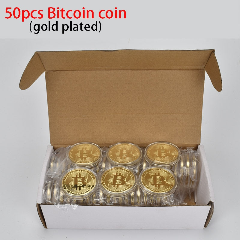 Bitcoin Physical Crypto BTC - Set of 50