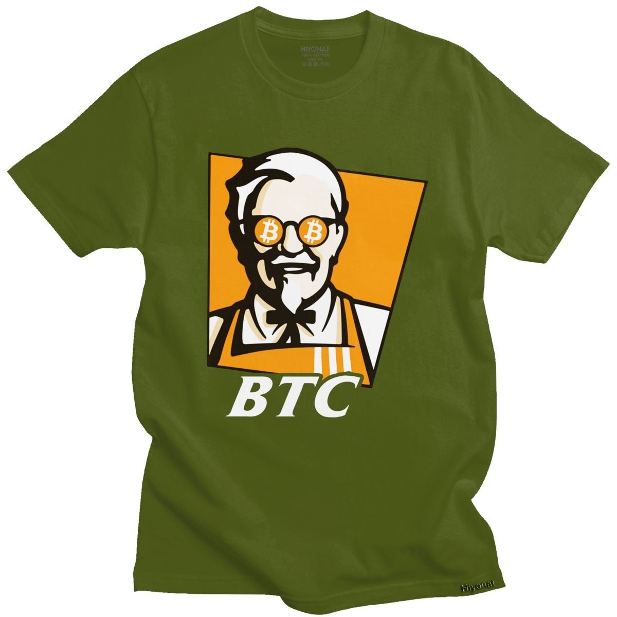 BTC Meme Colonel KFC Bitcoin TShirt