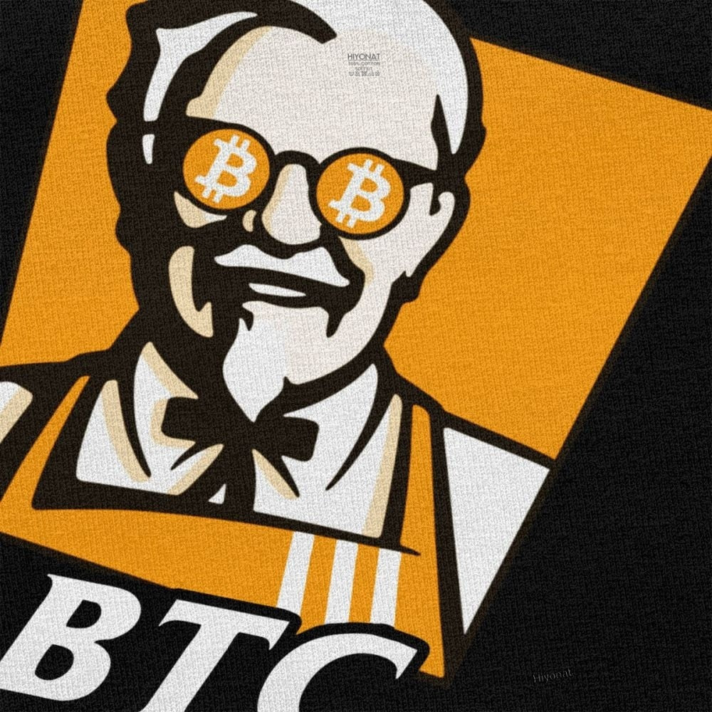 BTC Meme Colonel KFC Bitcoin TShirt