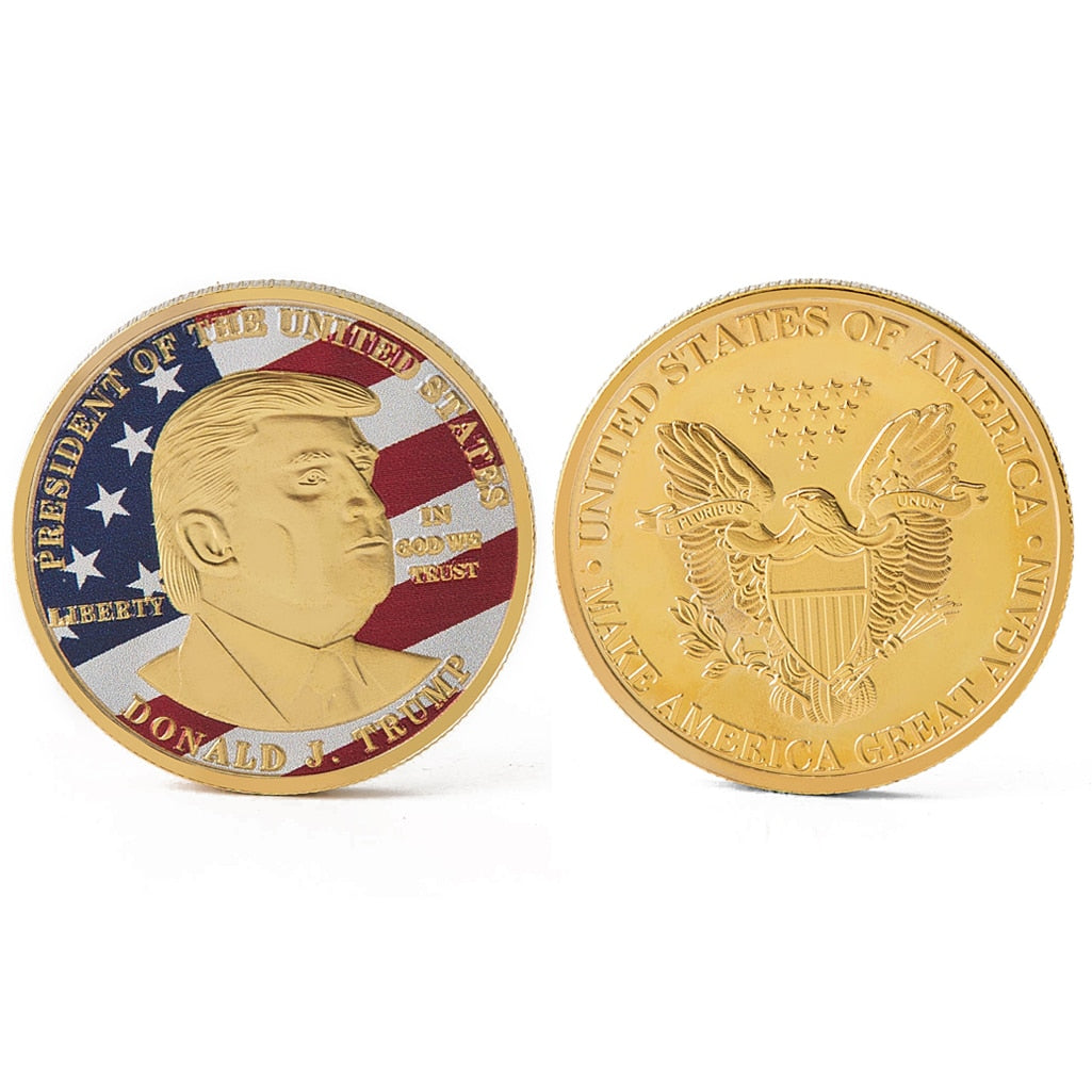 President Donald Trump Historical Collector's Coin