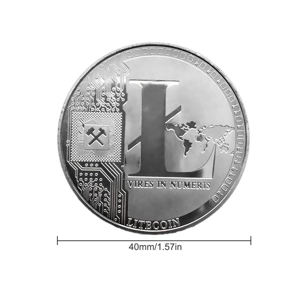 25 Litecoins LTC Physical Crypto Collector's Token - Vires In Numeris