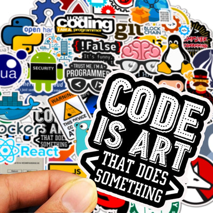 Programmer Internet Java Coding Stickers