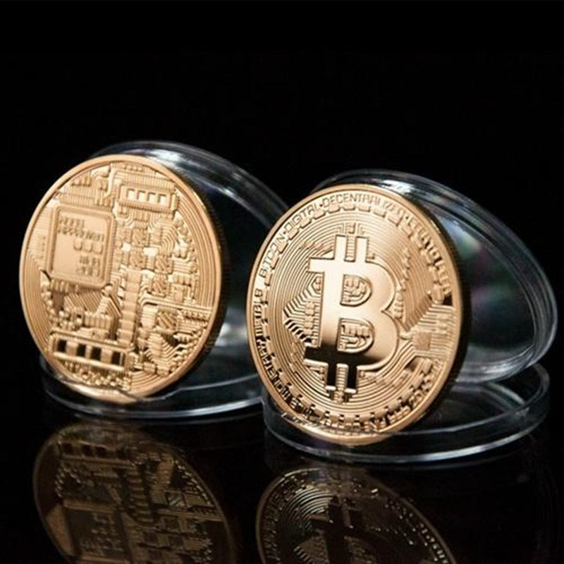 Litecoin and Bitcoin Limited Collectors Physical Crypto Coins