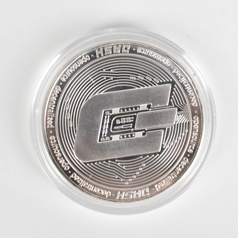 Physical Collectible Crypto Tokens Bitcoin, Litecoin, Ripple, Ethereum, Cardano Coins