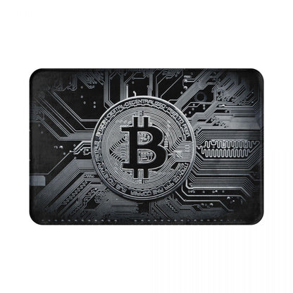 Crypto Currency Revolution Bitcoin Modern Doormat