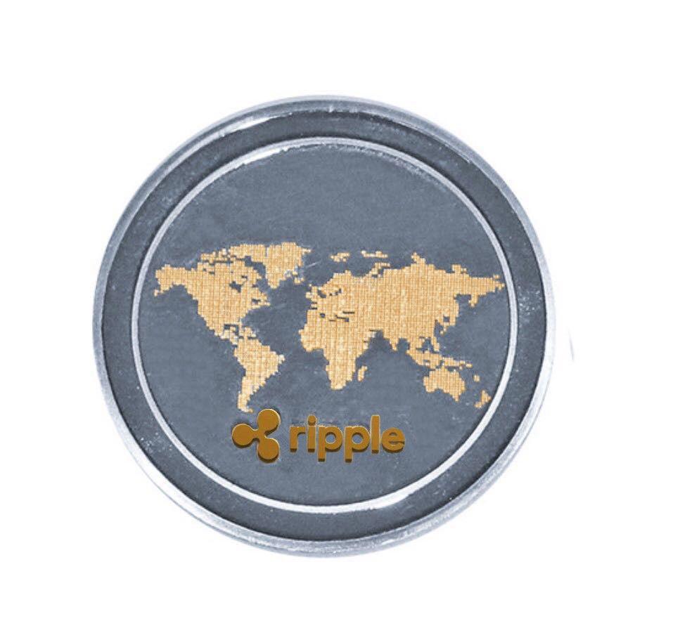 Ripple XRP Collectors Coin Gift - Gold Silver Dual Tone