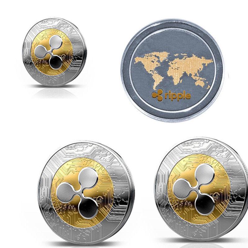 Ripple XRP Collectors Coin Gift - Gold Silver Dual Tone