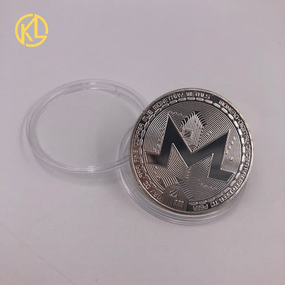 Dogecoin Bitcoin Ethereum Litecoin Dash Ripple Cardano Binance Physical Crypto Collectible Coins