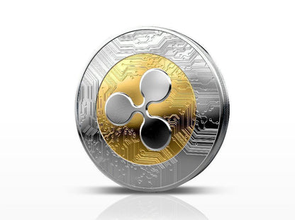 Ripple XRP Collectors Coin Gift - Gold Silver Dual Tone