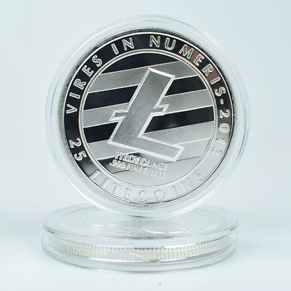 Dogecoin Commemorative Crypto DOGE Collectors Coin