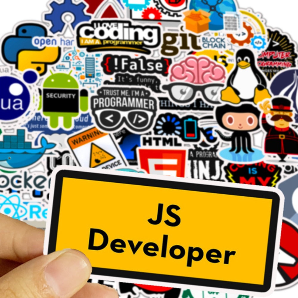 Programmer Internet Java Coding Stickers