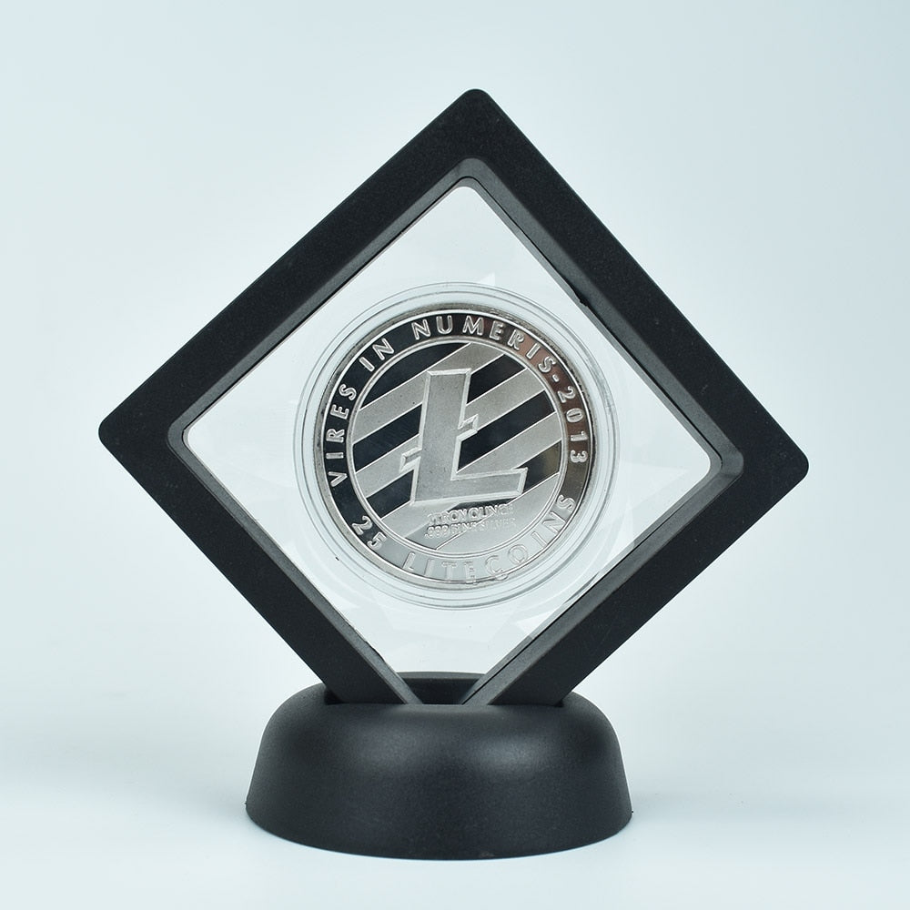 Crypto Currency Desk Flair - Choose from FIL, ADA, DOGE, XRP, ETH, BTC, IOTA