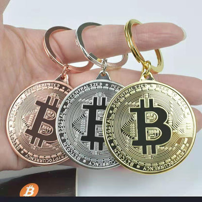 Physical Collectible Crypto Tokens Bitcoin, Litecoin, Ripple, Ethereum, Cardano Coins