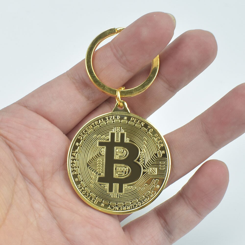 Bitcoin Keychain Collectible - Physical Crypto