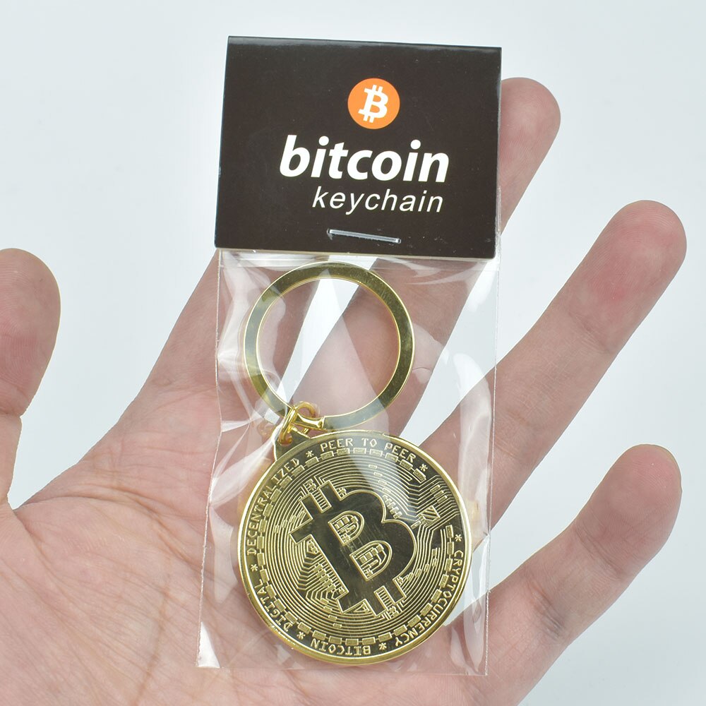 Bitcoin Keychain Collectible - Physical Crypto