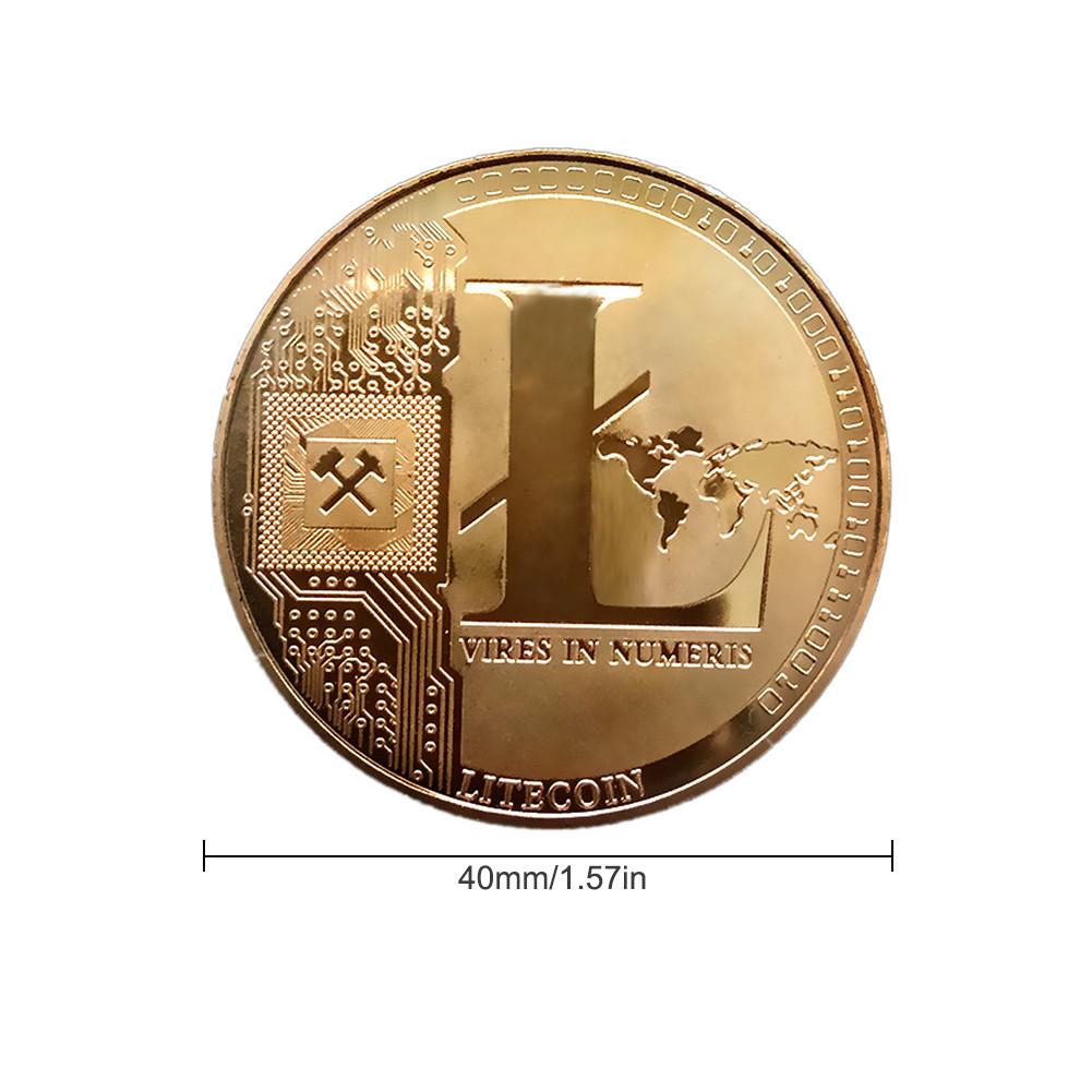 25 Litecoins LTC Physical Crypto Collector's Token - Vires In Numeris