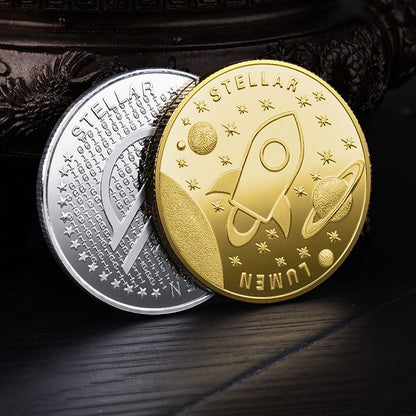 Stellar Lumen XLM Crypto Currency Collectible Coin