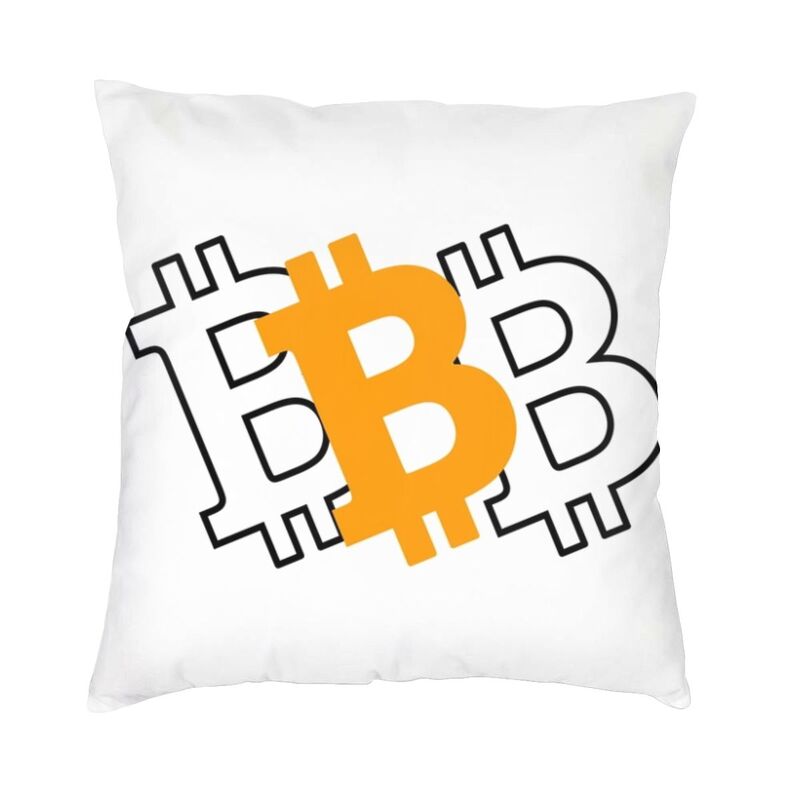 Altcoin Crypto Blockchain Bitcoin Decorative Pillow Case