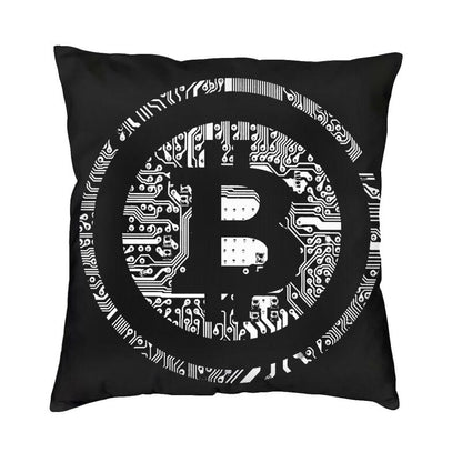 Altcoin Crypto Blockchain Bitcoin Decorative Pillow Case