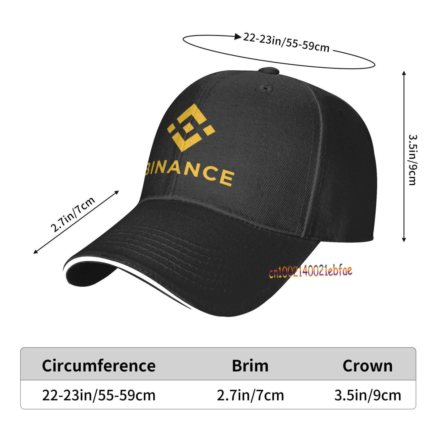 Binance BNB Crypto Currency Exchange Trucker Hat