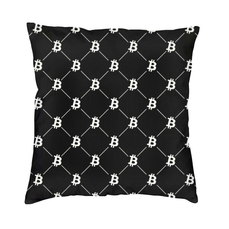 Altcoin Crypto Blockchain Bitcoin Decorative Pillow Case