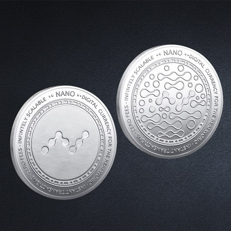 Altcoin Crypto Currency Physical Coins with Plastic Case