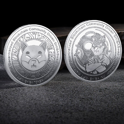 Altcoin Crypto Currency Physical Coins with Plastic Case