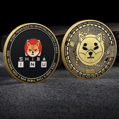 Crypto Collector Coins Dogecoin/Ethereum/Bitcoin/Litecoin/Ripple/Monero/EOS Coin Gold Silver Physical Crypto