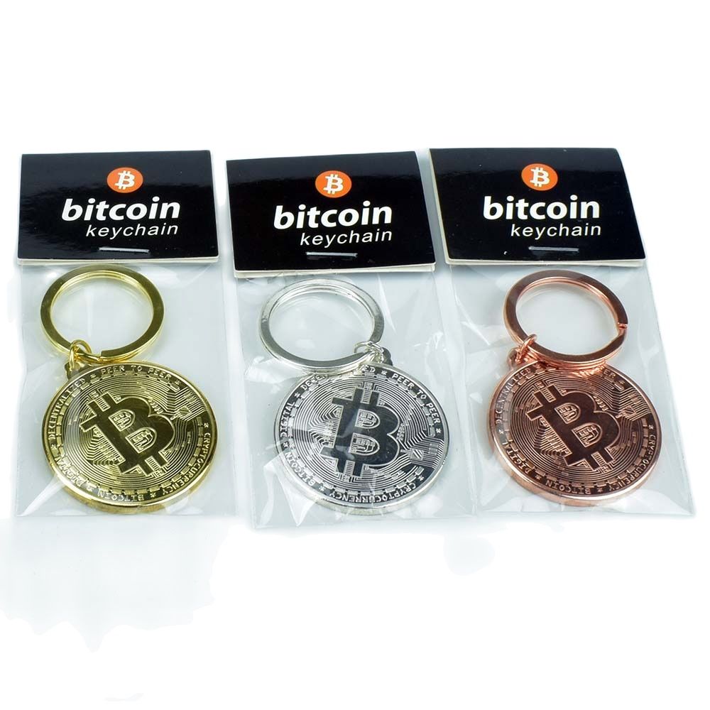 Bitcoin Keychain Collectible - Physical Crypto