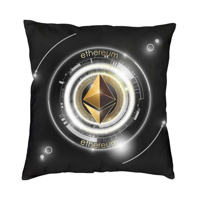 Altcoin Crypto Blockchain Bitcoin Decorative Pillow Case