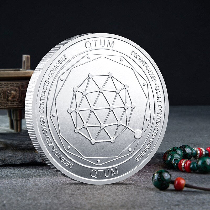 Altcoin Crypto Currency Physical Coins with Plastic Case