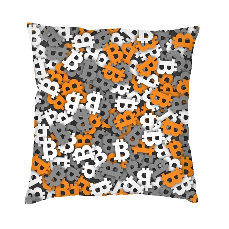 Altcoin Crypto Blockchain Bitcoin Decorative Pillow Case