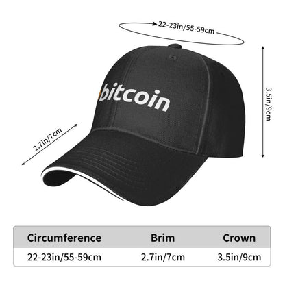 Bitcoin The Original Logo Baseball Cap - Adjustable Hat