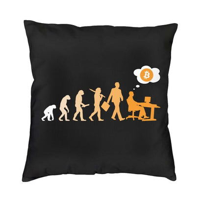 Altcoin Crypto Blockchain Bitcoin Decorative Pillow Case