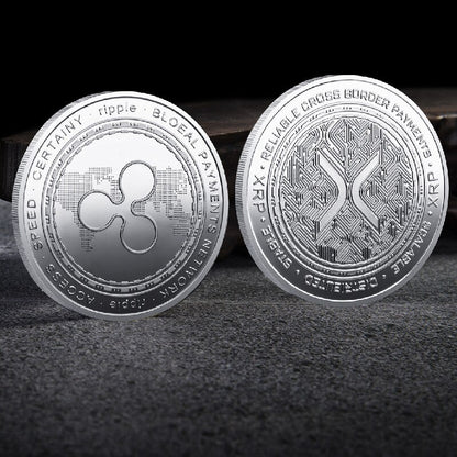 Altcoin Crypto Currency Physical Coins with Plastic Case