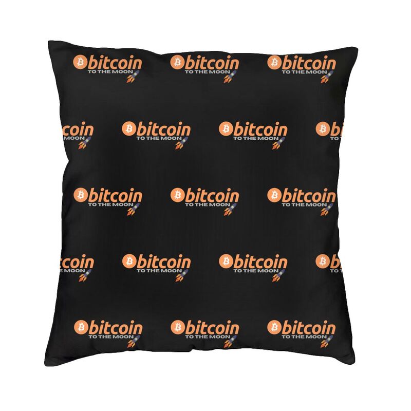 Altcoin Crypto Blockchain Bitcoin Decorative Pillow Case