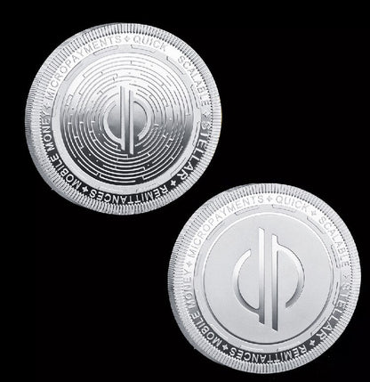 Altcoin Crypto Currency Physical Coins with Plastic Case