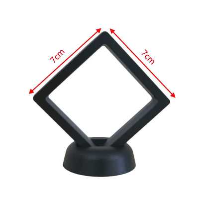 Silver / Gold Cryptocurrency Token with Display Stand - Collector's Gift Set