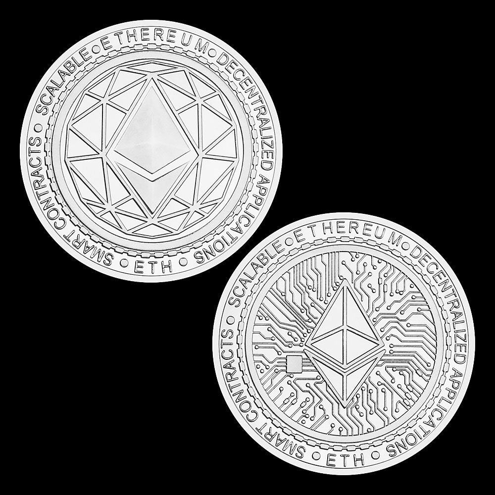 Ethereum ETH Physical Crypto Currency Gift Coin