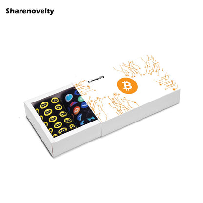 Bitcoin Altcoin Logos Crypto Socks