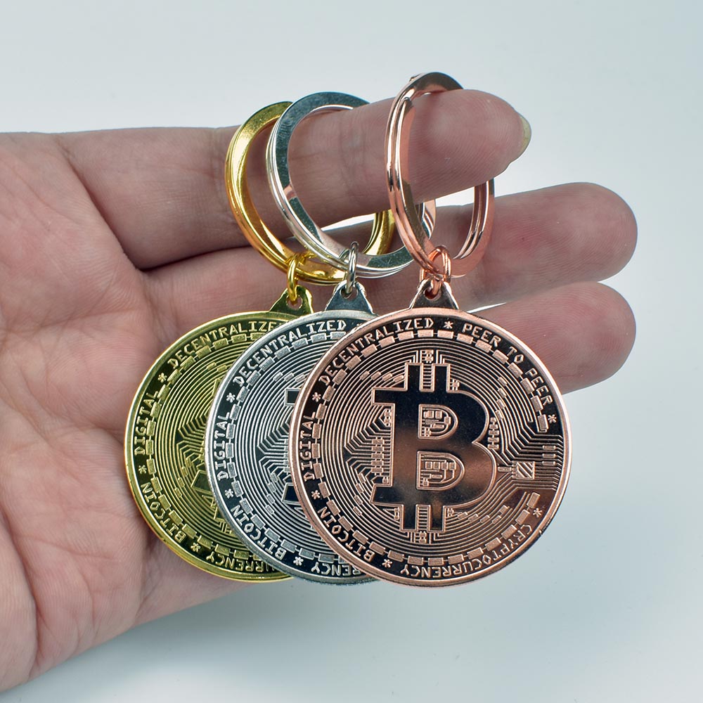 Bitcoin Keychain Collectible - Physical Crypto