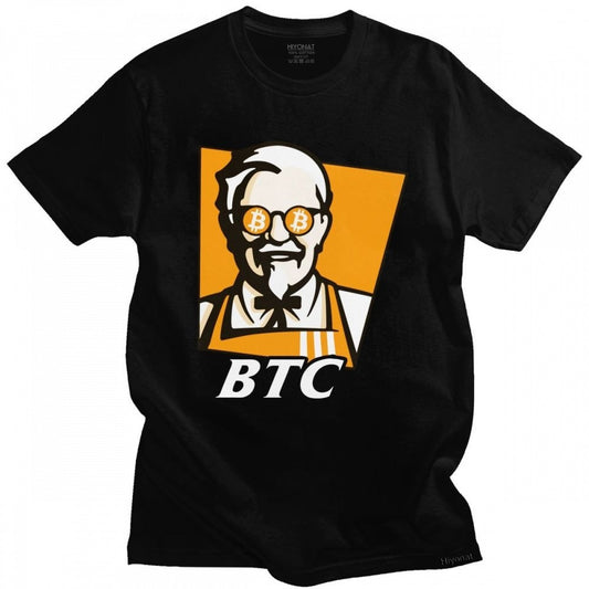 BTC Meme Colonel KFC Bitcoin TShirt