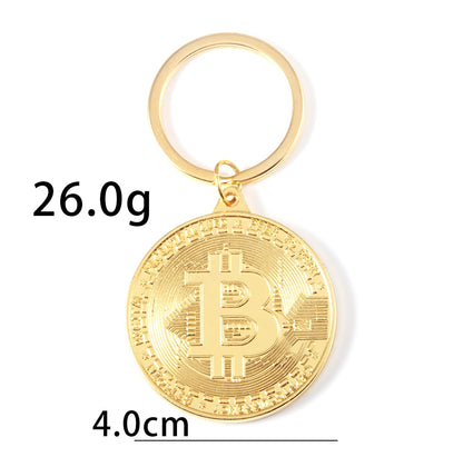 Bitcoin Keychain Pendant