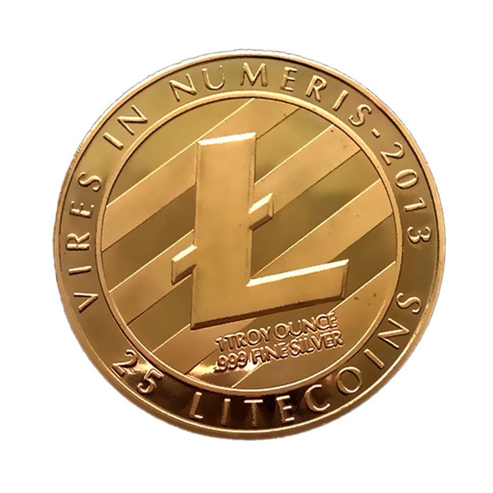 25 Litecoins LTC Physical Crypto Collector's Token - Vires In Numeris