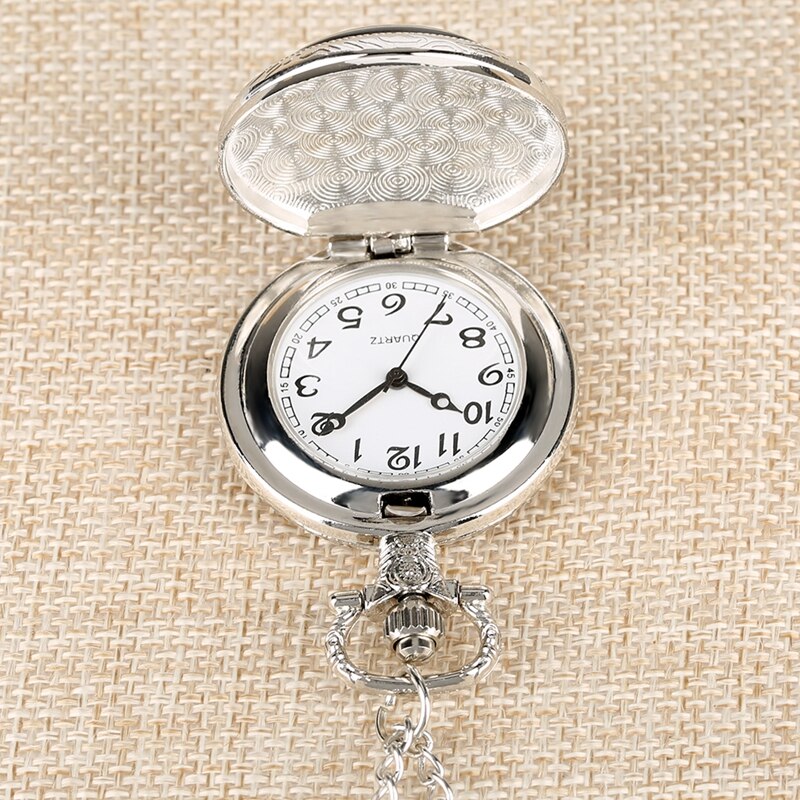 Retro Bitcoin BTC - Quartz Antique Pocket Watch