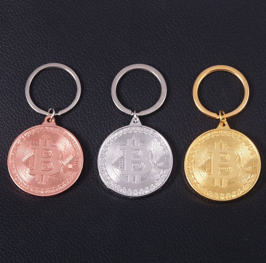 Bitcoin Keychain Pendant