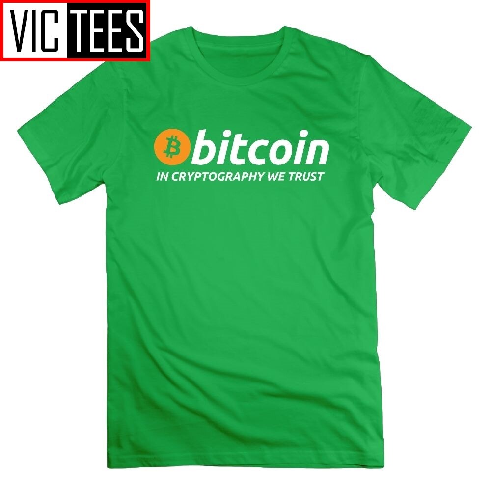 In Cryptography We Trust Bitcoin Crypto Currency T Shirt