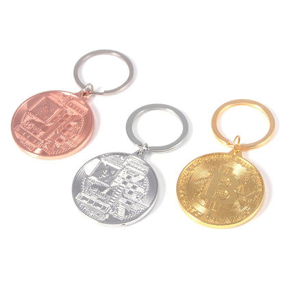 Bitcoin Keychain Pendant